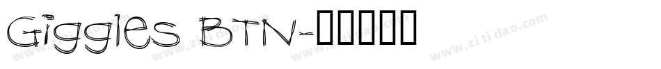 Giggles BTN字体转换